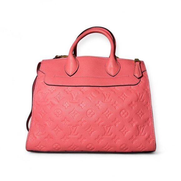 Louis Vuitton Pont Neuf MM Blossom Pink Tote Shoulder Bag Monogram Empreinte LV - Picture 4 of 16
